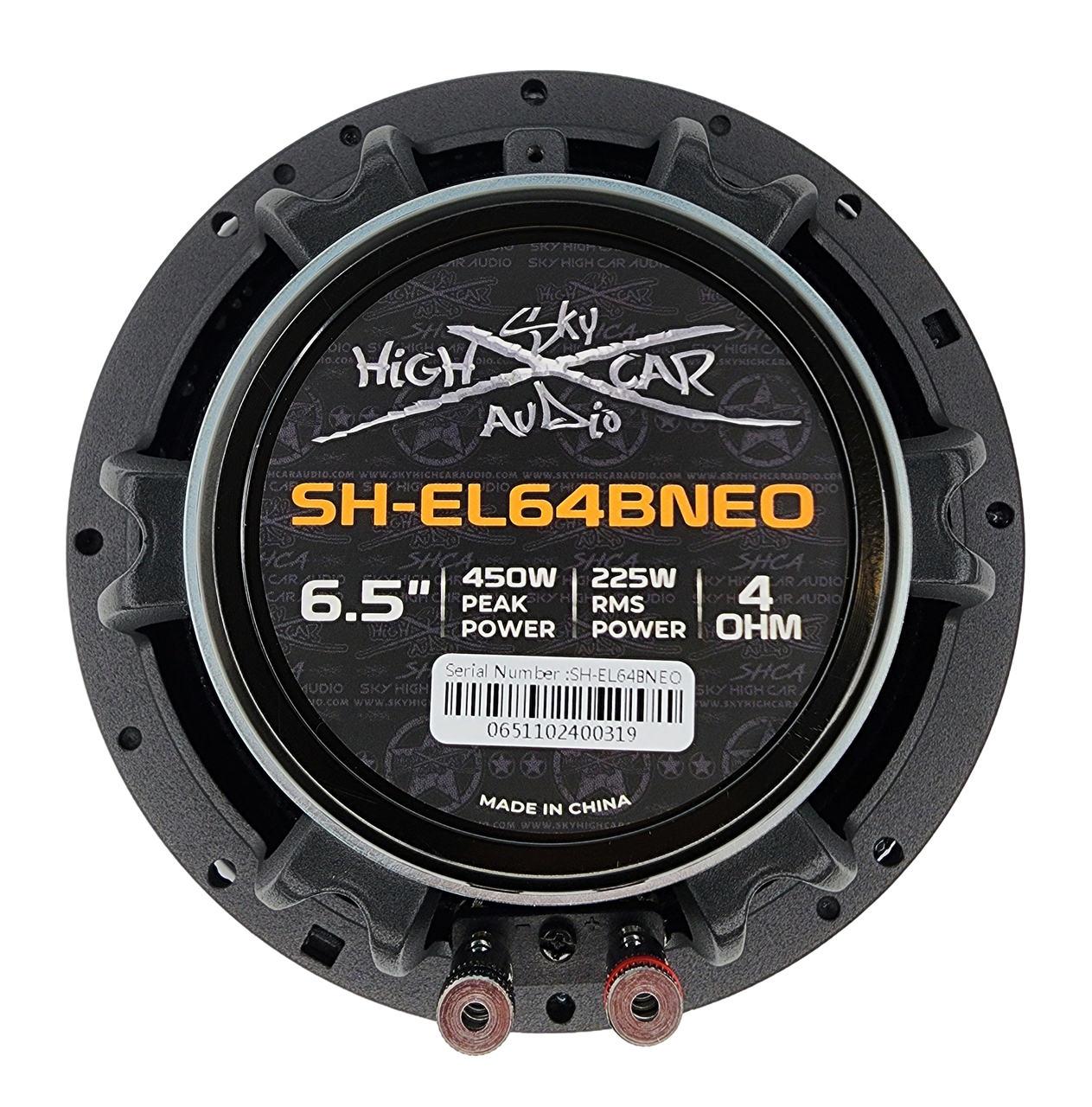 Sky High Car Audio SH-EL64BNEO 6.5" Neodymium Bullet Midrange Speaker - Audio Sellerz
