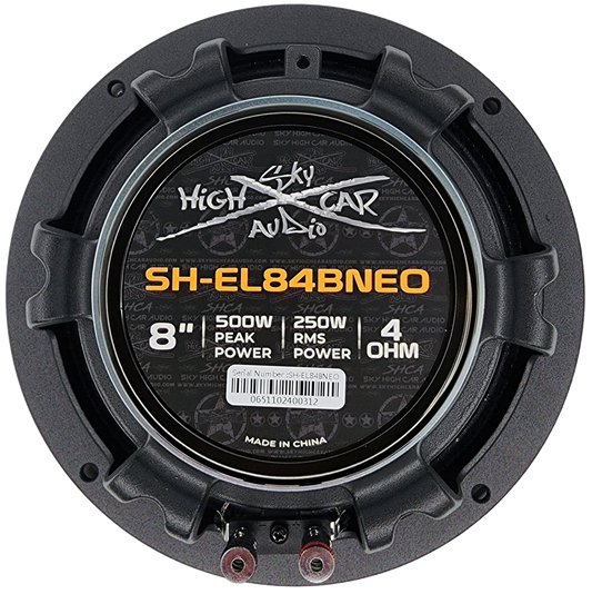 Sky High Car Audio SH-EL84BNEO 8" Neodymium Bullet Midrange Speaker - Audio Sellerz