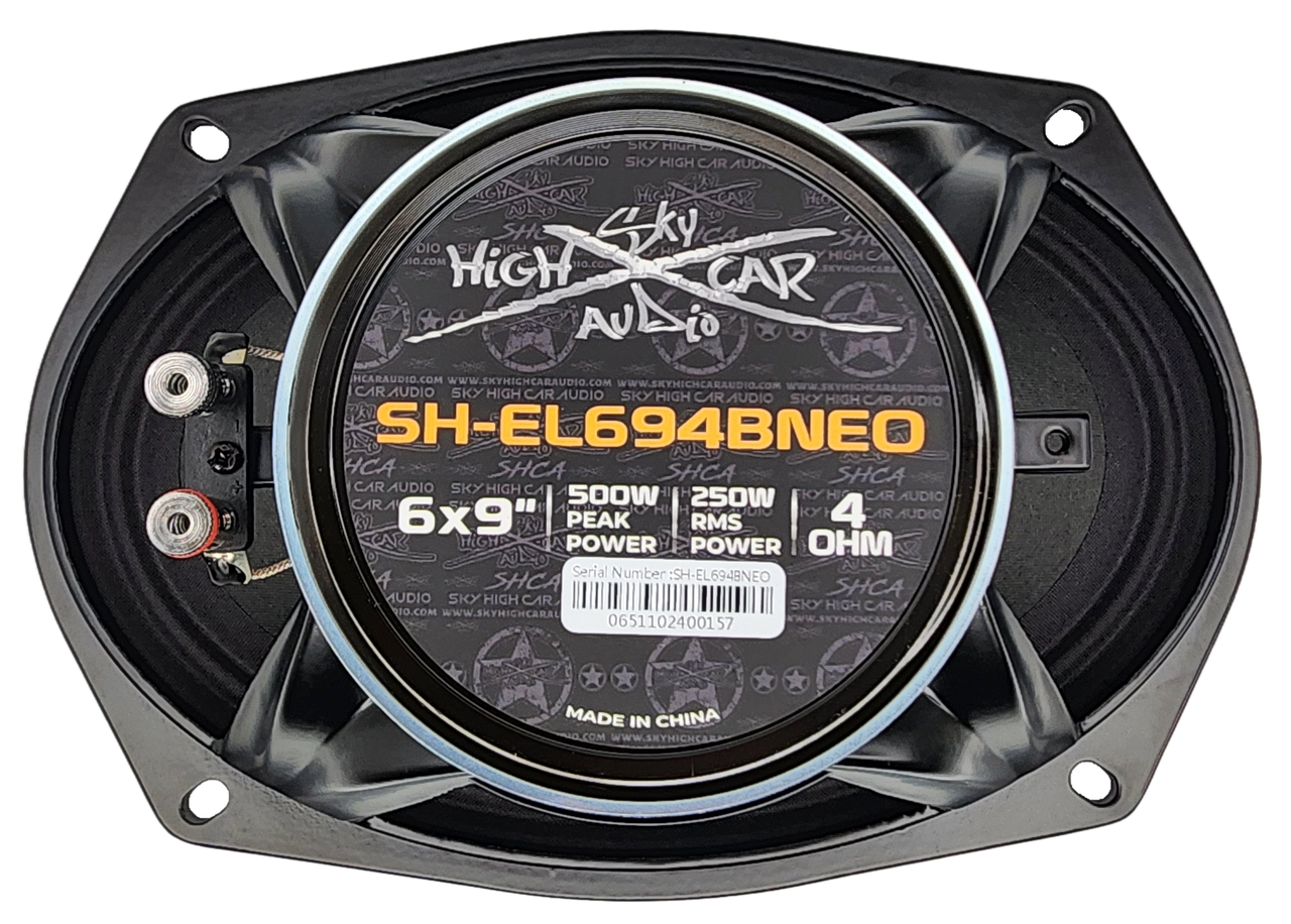 Sky High Car Audio SH-EL694BNEO 6x9” Midrange Loudspeaker with Bullet and Neodymium Magnet - Audio Sellerz
