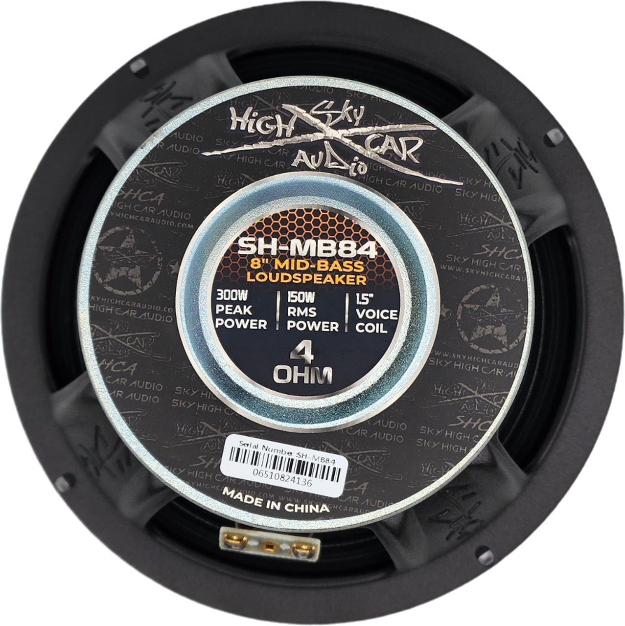 SHCA Pro Audio MB84 8" Mid-Bass Loudspeaker with 1.5" Voice Coil (Single) - Audio Sellerz