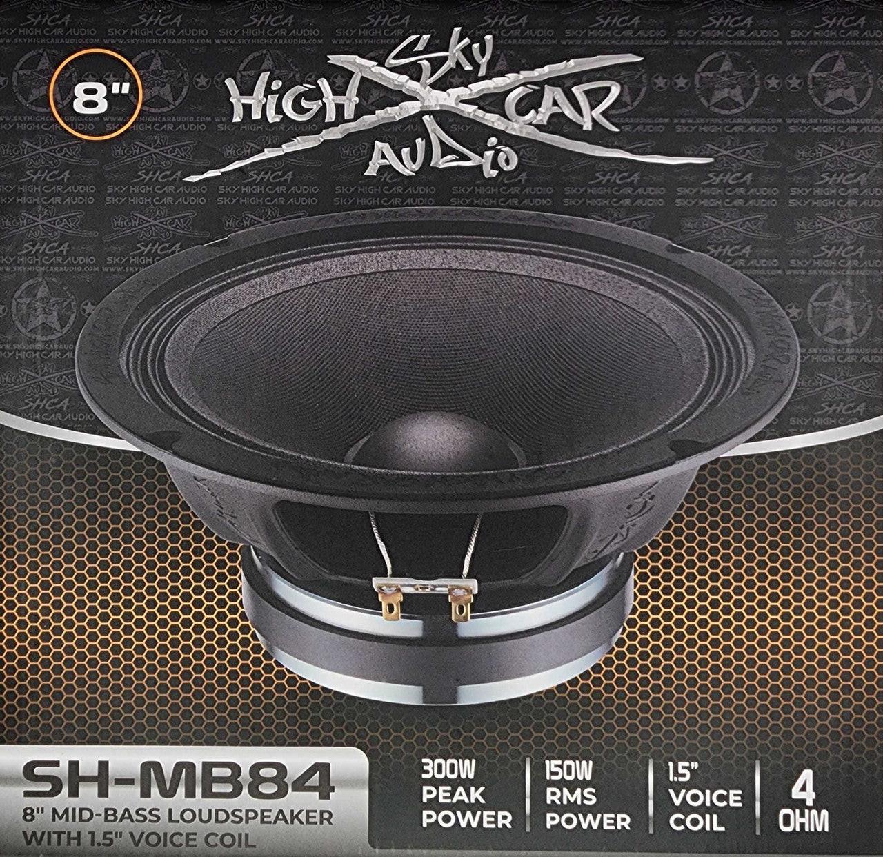 SHCA Pro Audio MB84 8" Mid-Bass Loudspeaker with 1.5" Voice Coil (Single) - Audio Sellerz