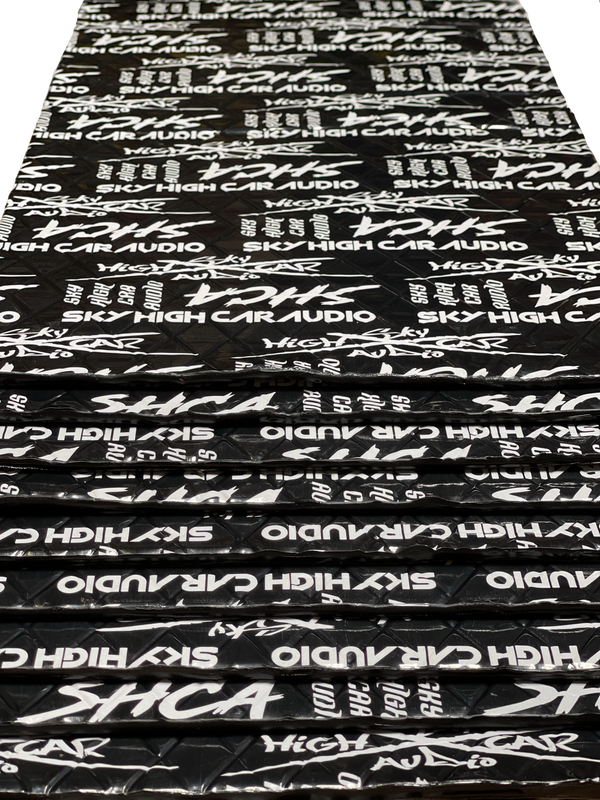 Sky High Car Audio 200mil Sound Deadener – 16.5 to 160 Sq Ft Bulk Packs - Audio Sellerz
