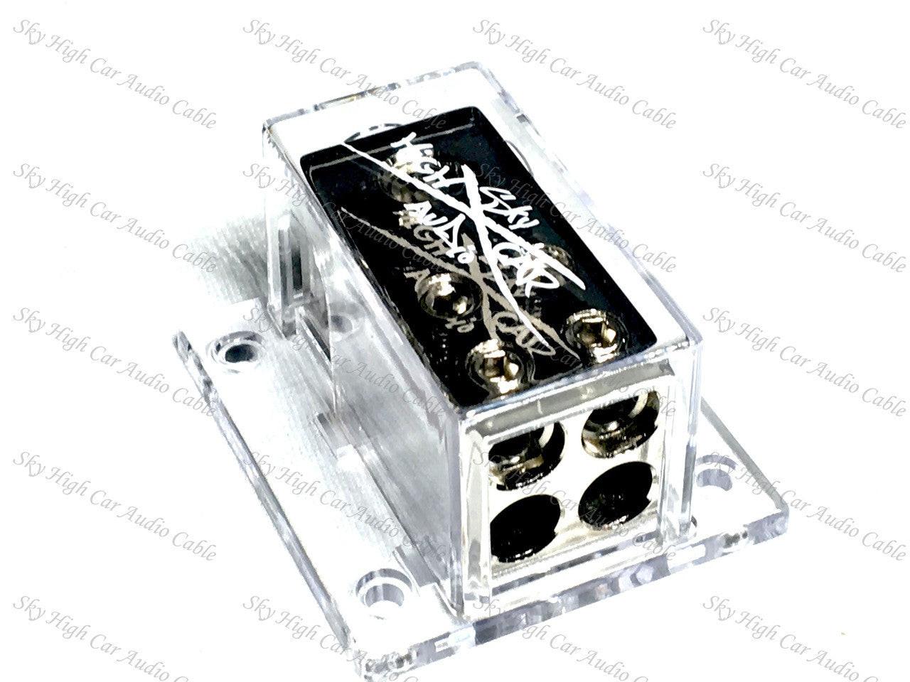 SHCA (1) 1/0 to (4) 4ga Distribution Block - Audio Sellerz