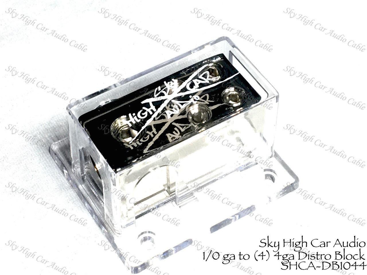 SHCA (1) 1/0 to (4) 4ga Distribution Block - Audio Sellerz