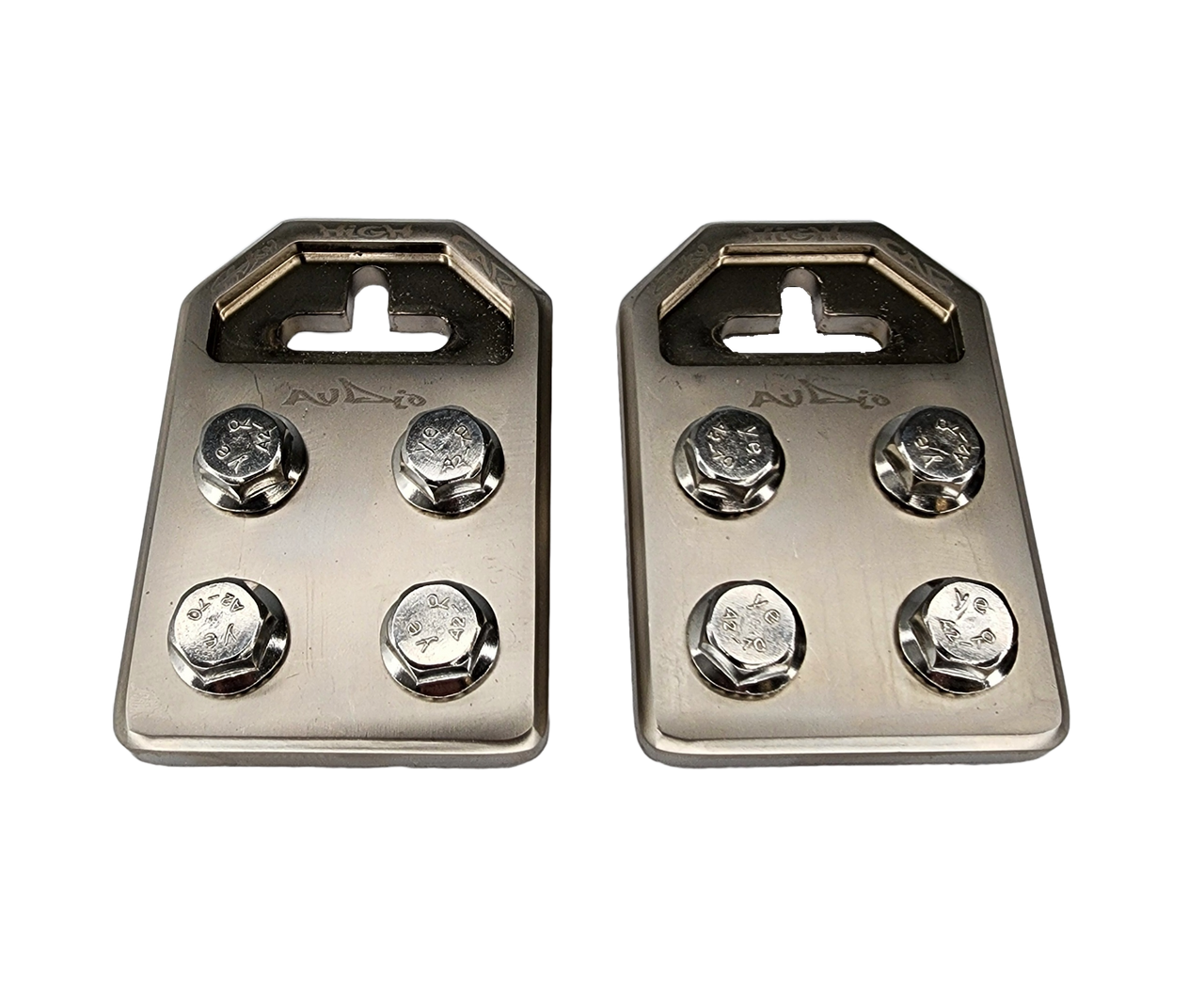 Sky High Car Audio Cast Flat 4 Spot Battery Terminals - Audio Sellerz