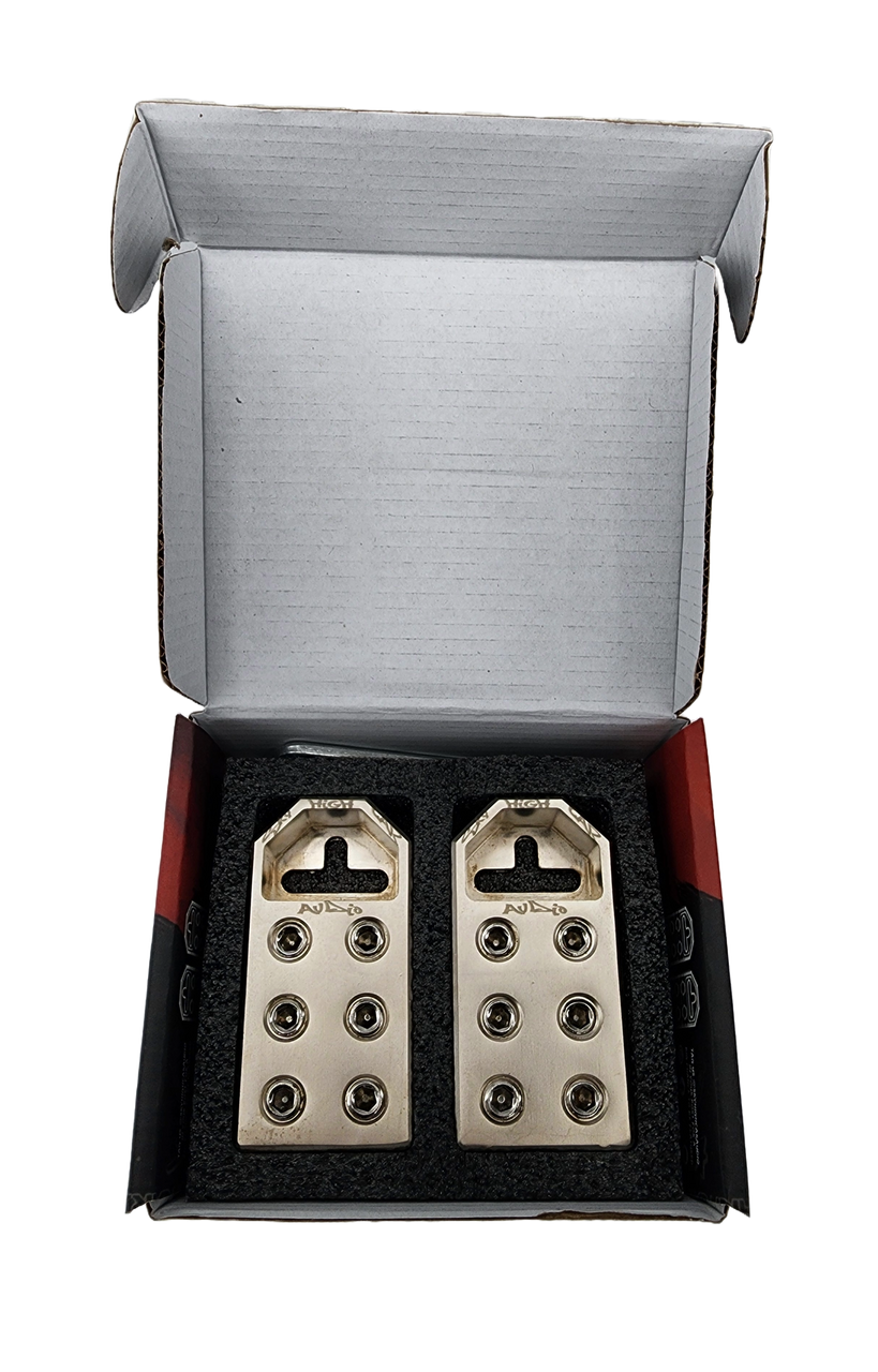 Sky High Car Audio (6) 1/0 Battery Terminals Cast - Audio Sellerz