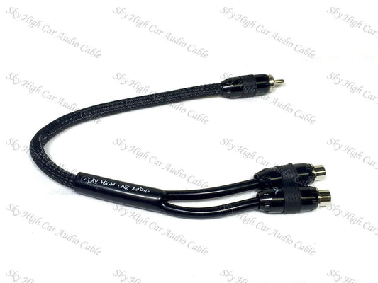 Sky High Car Audio Premium Y Splitter - Audio Sellerz