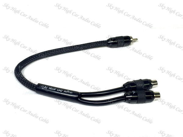Sky High Car Audio Premium Y Splitter - Audio Sellerz