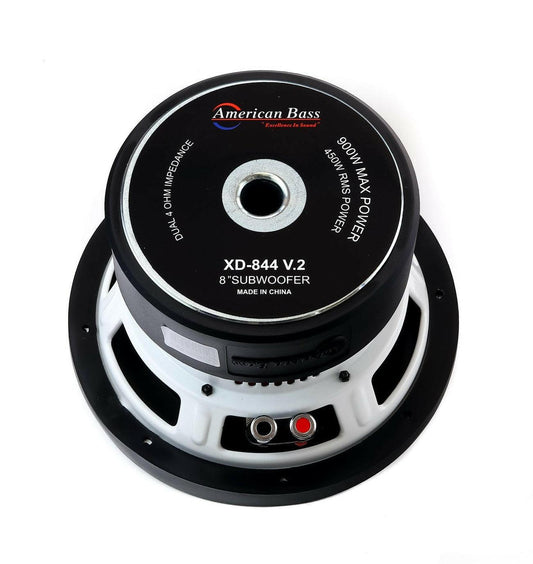American Bass XD 8″ CAR SUBWOOFER | 450 WATTS RMS | DUAL VOICE COIL 4 OHM - Audio Sellerz