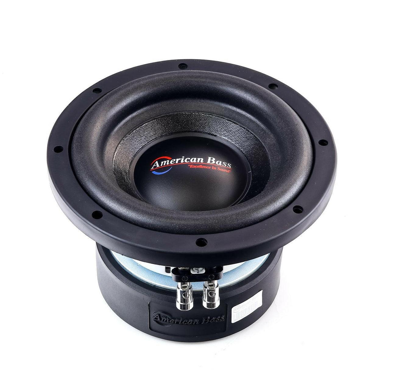 American Bass XD 8″ CAR SUBWOOFER | 450 WATTS RMS | DUAL VOICE COIL 4 OHM - Audio Sellerz