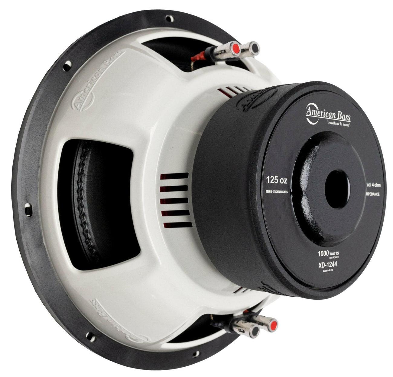 American Bass XD 12″ CAR SUBWOOFER | 500 WATTS RMS | DUAL VOICE COIL 2 OHM OR 4 OHM - Audio Sellerz
