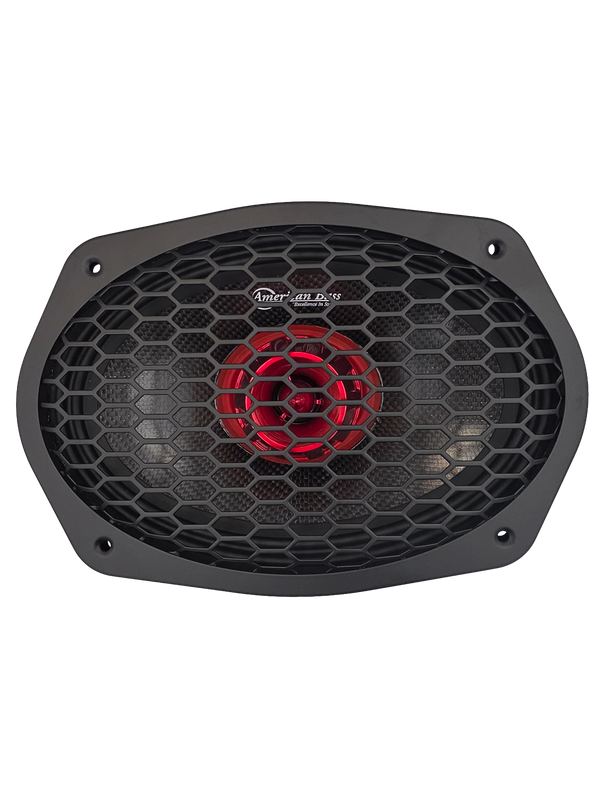 American Bass BK-69 Biker Series 6x9” Midrange Speakers – 400W RMS Pair 4 Ohm - Audio Sellerz