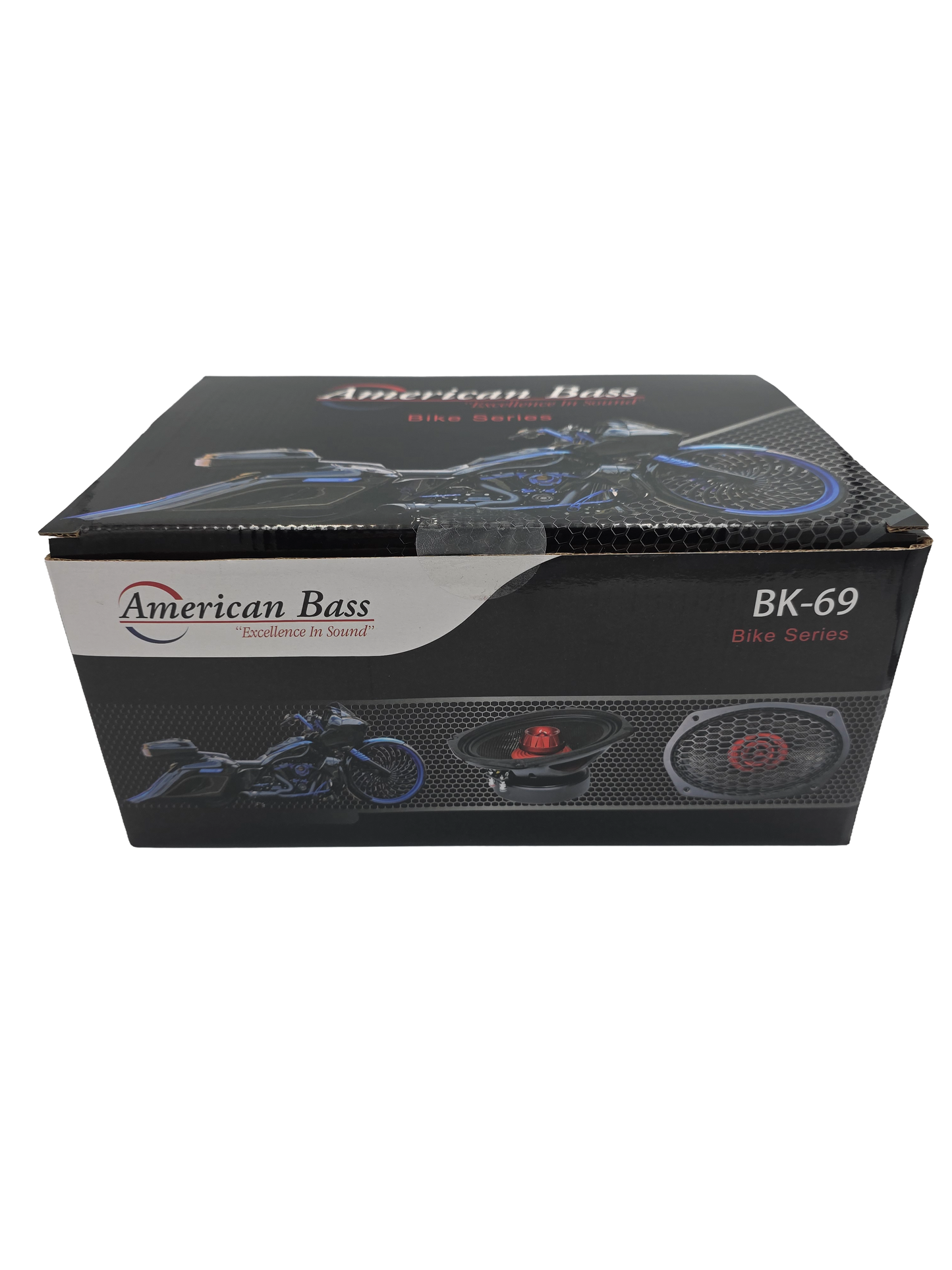 American Bass BK-69 Biker Series 6x9” Midrange Speakers – 400W RMS Pair 4 Ohm - Audio Sellerz