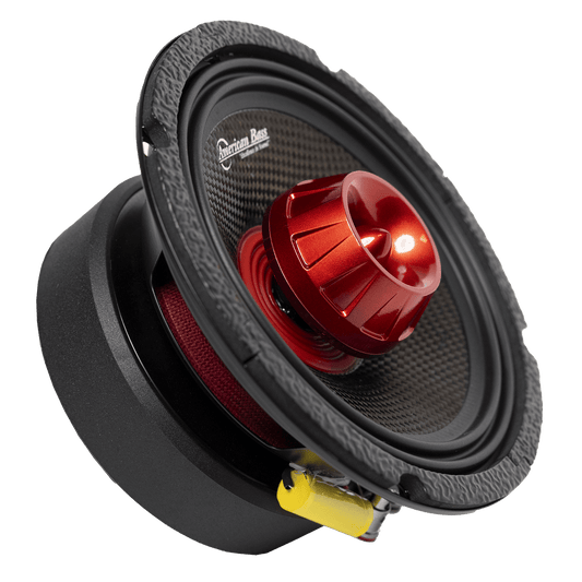 American Bass BK-6.5 Biker Series 6.5” Midrange Speakers – 400W RMS Pair 4 Ohm - Audio Sellerz
