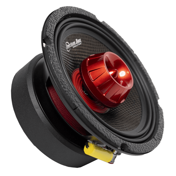 American Bass BK-6.5 Biker Series 6.5” Midrange Speakers – 400W RMS Pair 4 Ohm - Audio Sellerz