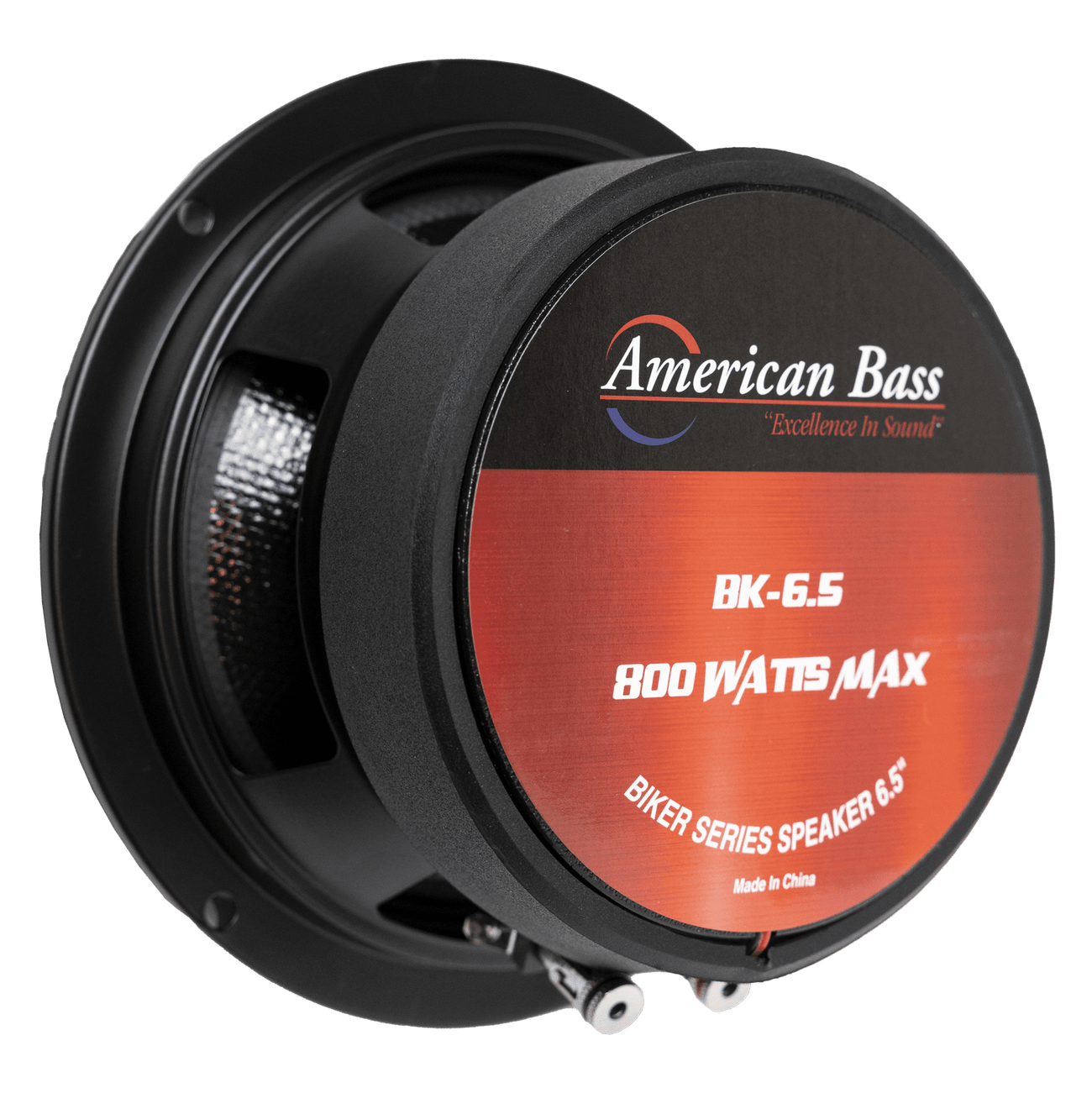 American Bass BK-6.5 Biker Series 6.5” Midrange Speakers – 400W RMS Pair 4 Ohm - Audio Sellerz