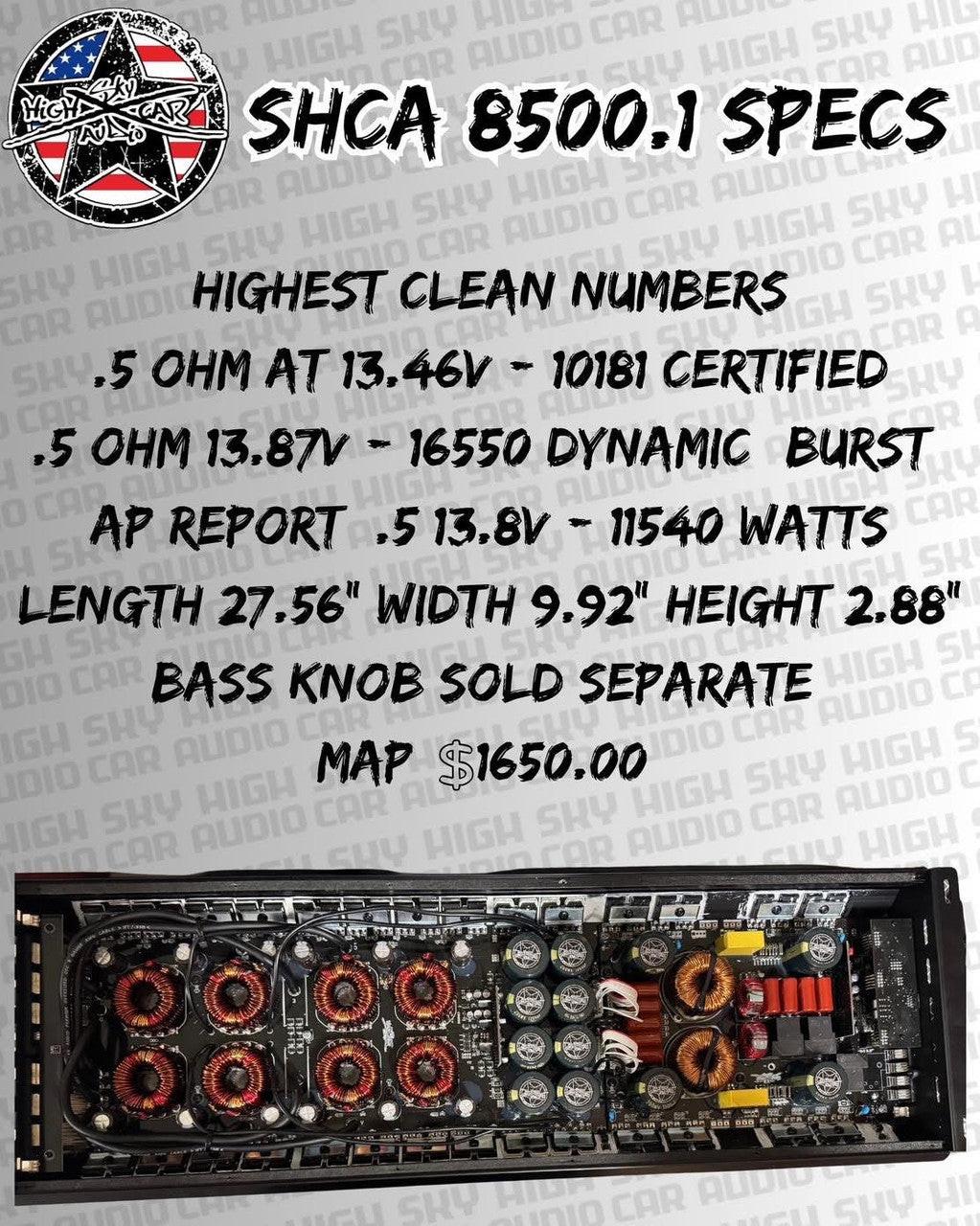 Sky High Car Audio 8500.1 Amplifier - Audio Sellerz
