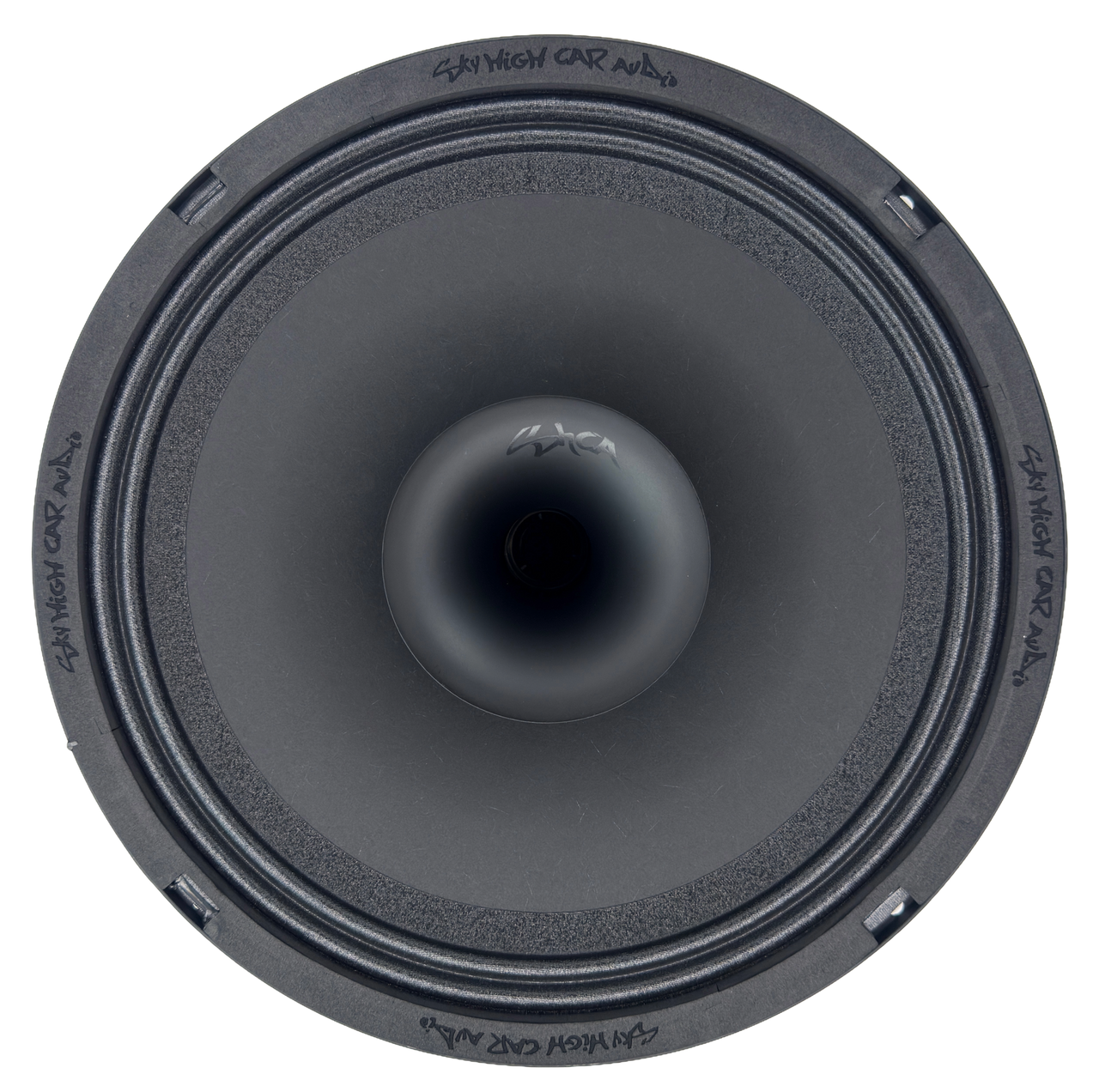 Sky High Car Audio SH-CX104SLIM 10" Slim Coaxial Speaker with Compression Driver Horn.