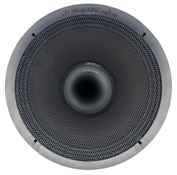 Sky High Car Audio SH-CX104SLIM 10" Slim Coaxial Speaker with Compression Driver Horn.