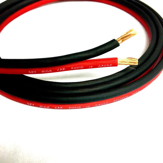 Sky High Car Audio CCA 10 Gauge Speaker Wire 200ft - Audio Sellerz