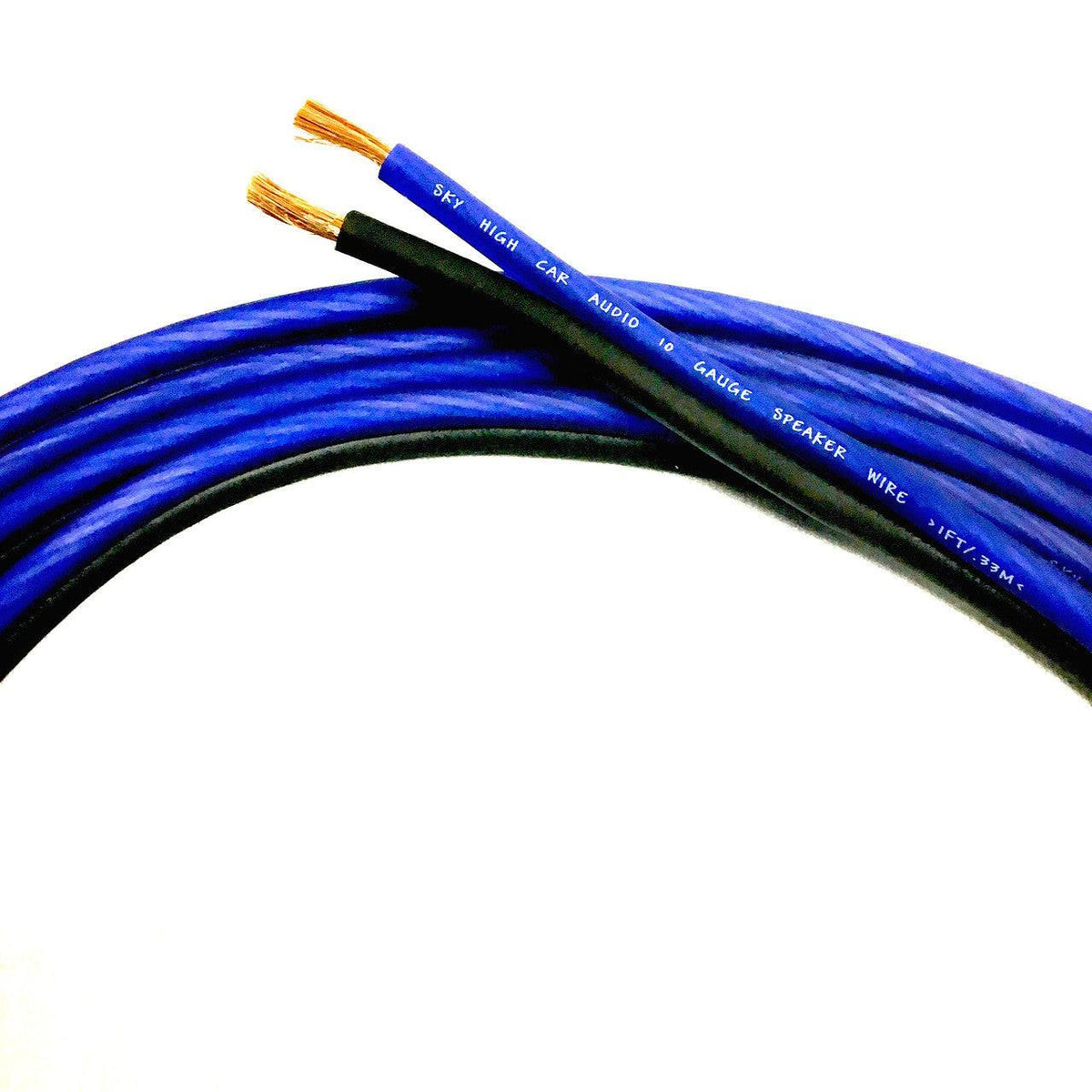 Sky High Car Audio CCA 10 Gauge Speaker Wire 200ft - Audio Sellerz