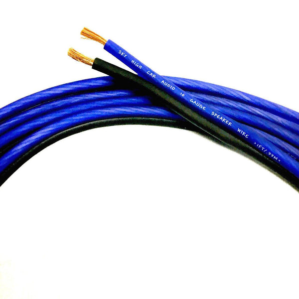 Sky High Car Audio CCA 10 Gauge Speaker Wire 200ft - Audio Sellerz