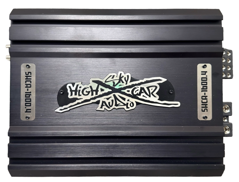 Sky High Car Audio SHCA1600.4 – 1600W 4-Channel Full-Range Car Audio Amplifier - Audio Sellerz