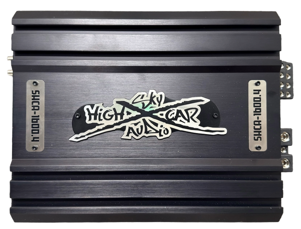 Sky High Car Audio SHCA1600.4 – 1600W 4-Channel Full-Range Car Audio Amplifier - Audio Sellerz