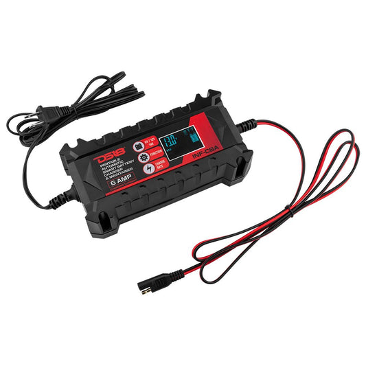 6 AMP Automatic Smart Lithium and AGM Car Battery Charger & Maintainer.
