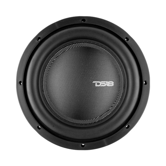 IXS Shallow-Mount 10" Fiber Glass Subwoofer 600 Watts Rms SVC 4-Ohm.