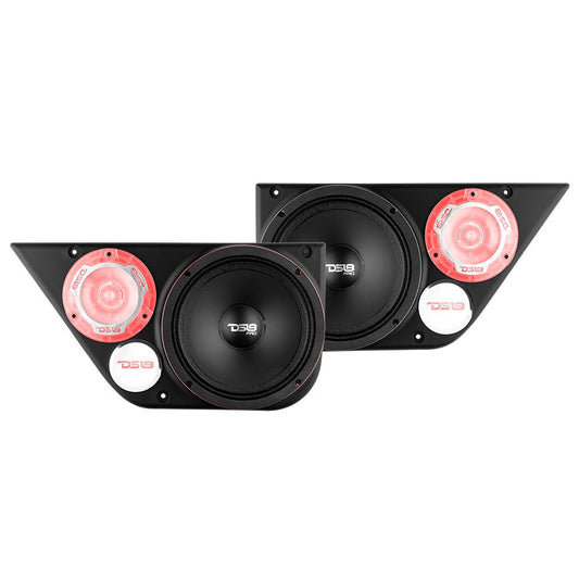 Jeep JKU 6.5" Back Door Panels.