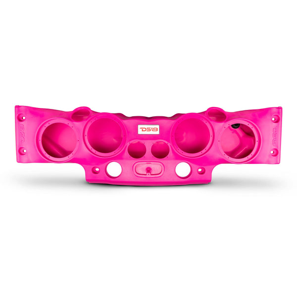 DS18 JK-SBAR/PINK Exclusive Overhead Audio Bar System for JK/JKU Jeeps(4x 8" Speakers 4x3.72" Tweeters 2x1" Drivers) Pink.