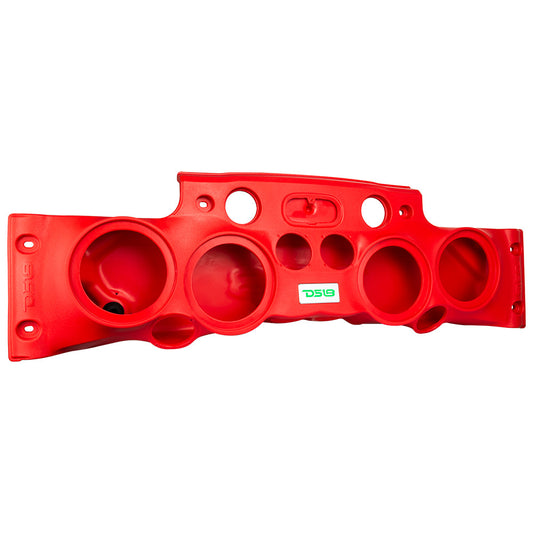 Jeep JK/JKU Overhead Bar System Fits 4 X 8" Speakers, 4 X Tweeters and 2 X Drivers -Red.