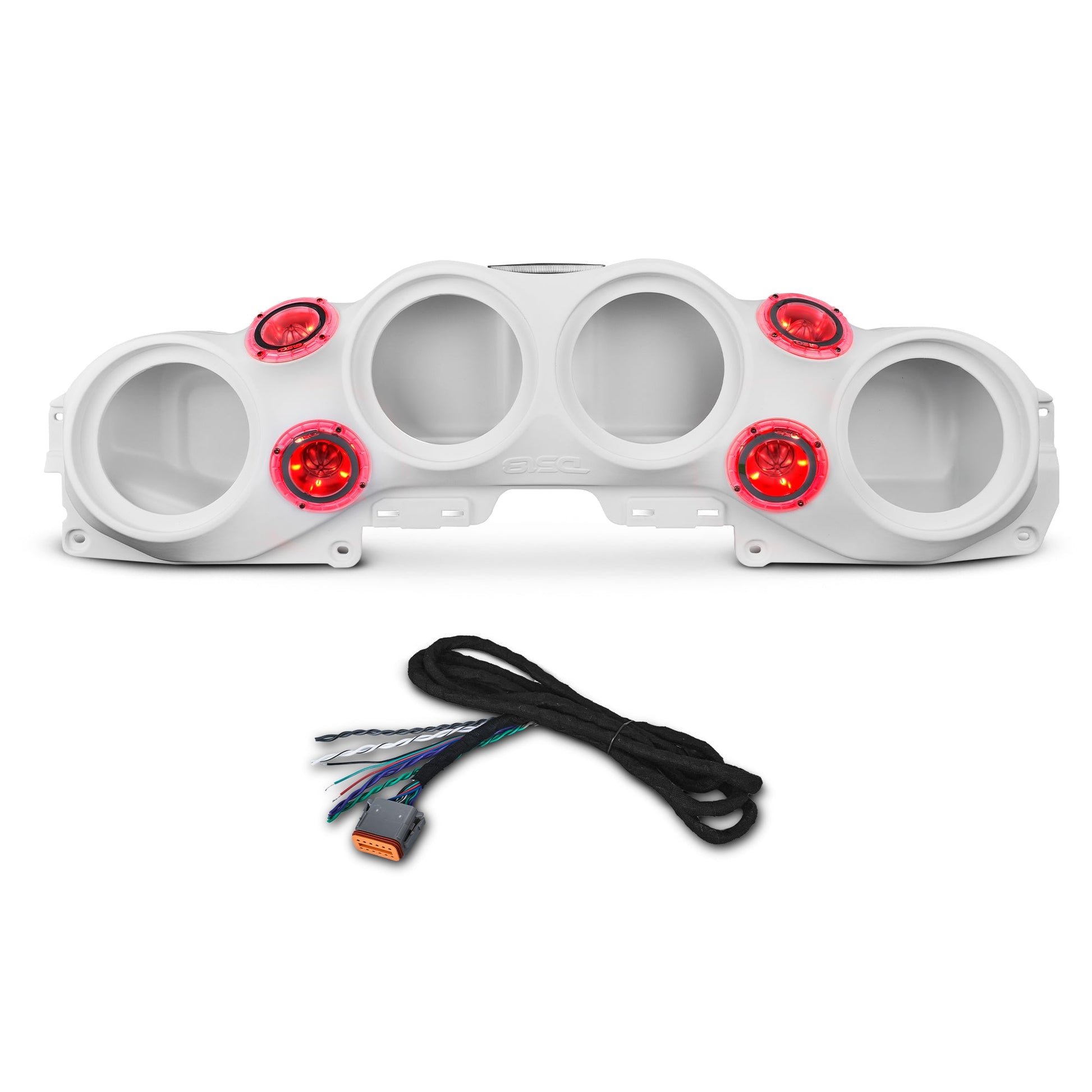 Jeep JL/JLU,JT Overhead Bar System Fits 4 X 8" Speakers (Not Included) and 4 X Tweeters PRO-TW4L and Harness Included.