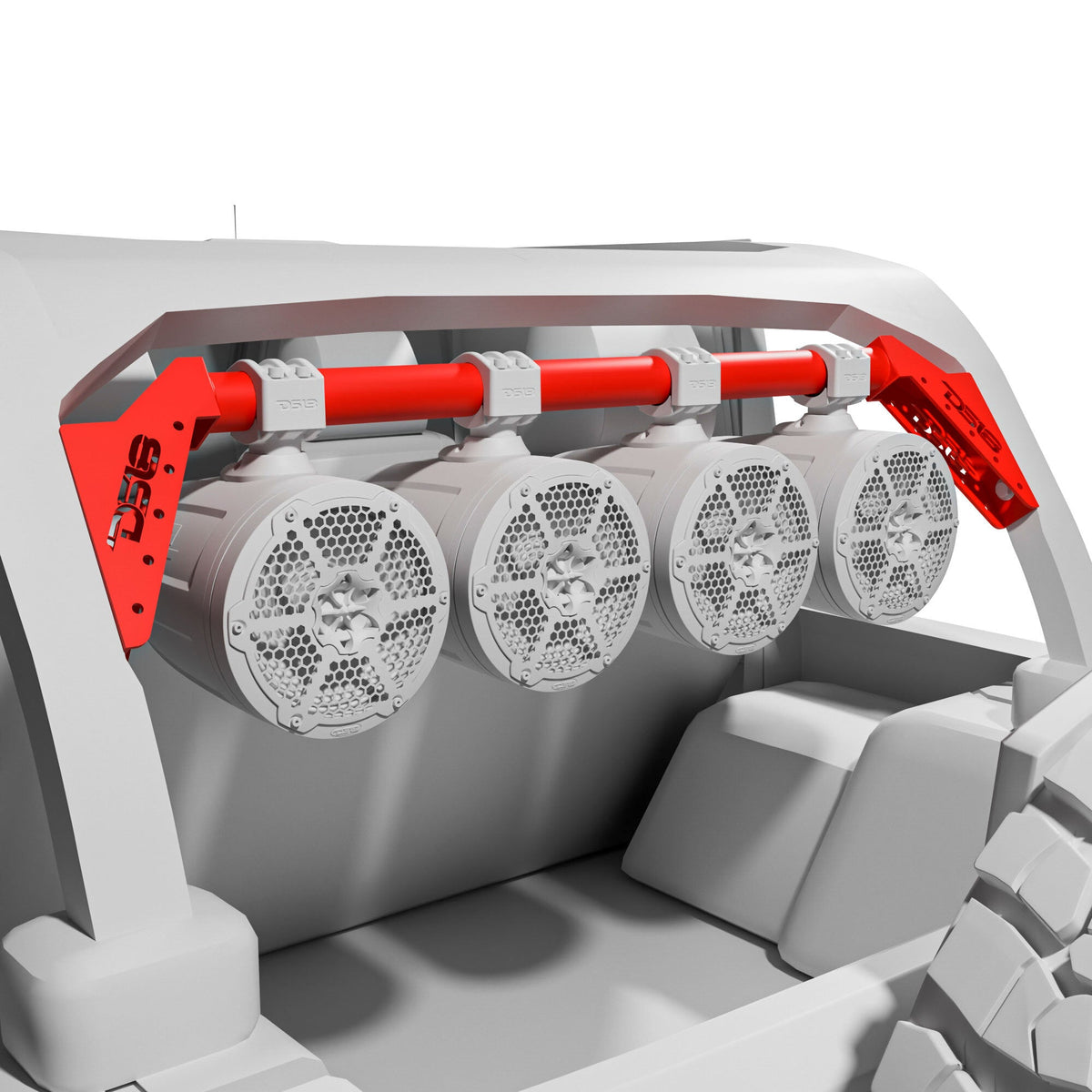 Jeep JLU Mounting Tube For Towers and Pods.