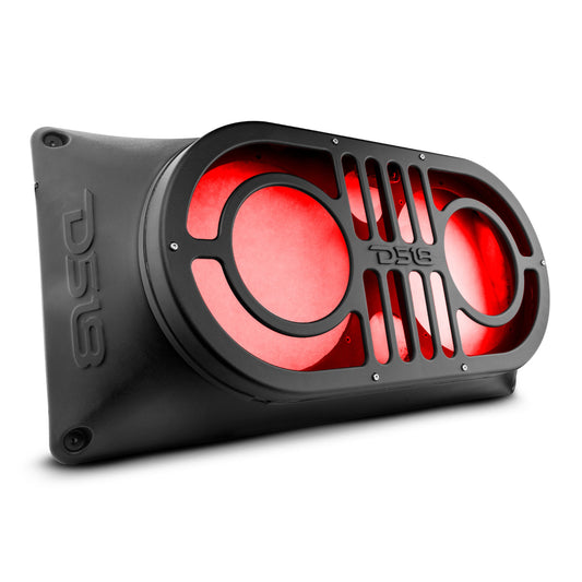 Jeep TJ,JK/JKU,JL/JLU Tailgate Loudspeaker Enclosure for 2 X 10" and 2 x 3" Tweeters.