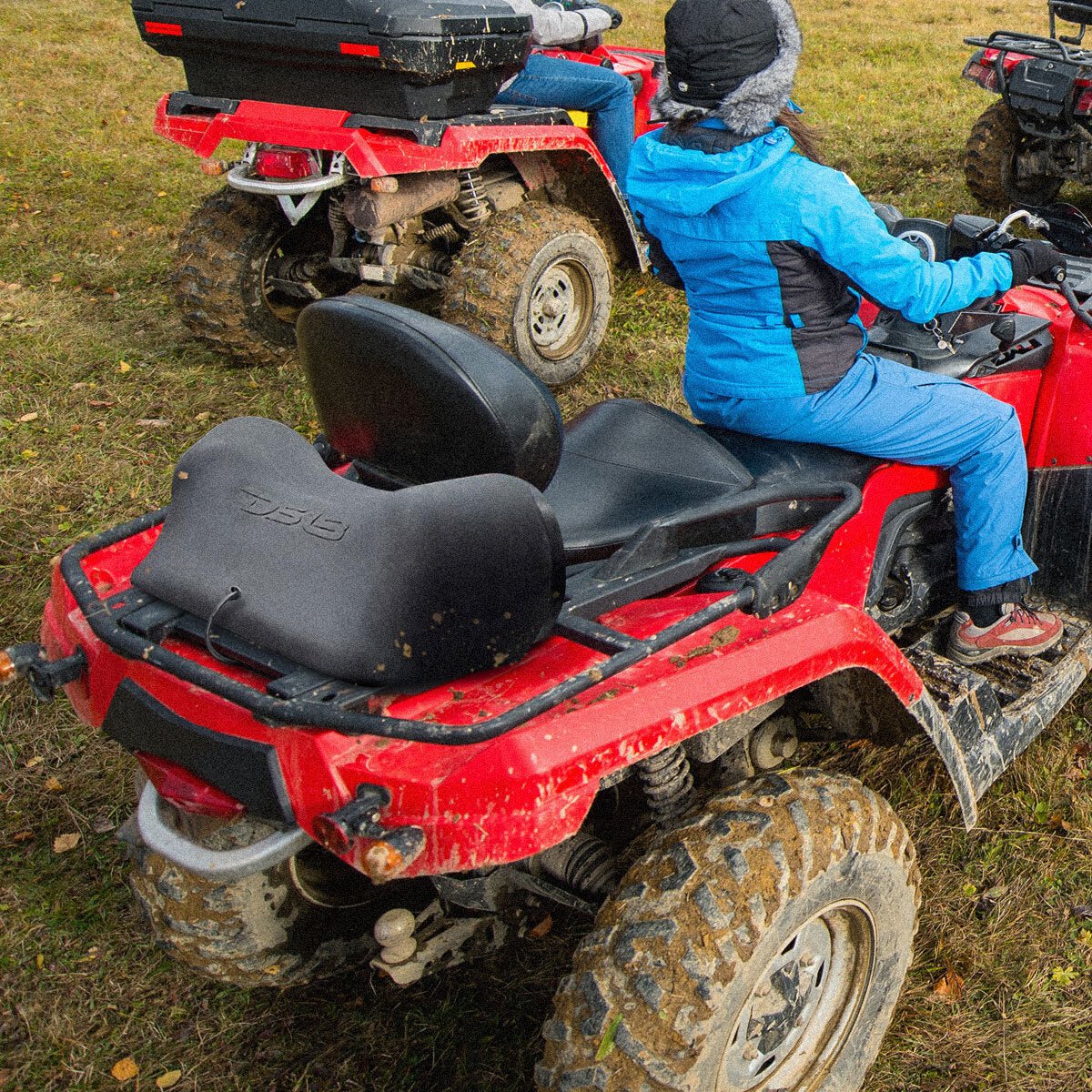 Extreme Sound System for ATVs - Loaded with 2 x 8" Coaxial Marine Speakers with RGB LED Lights.