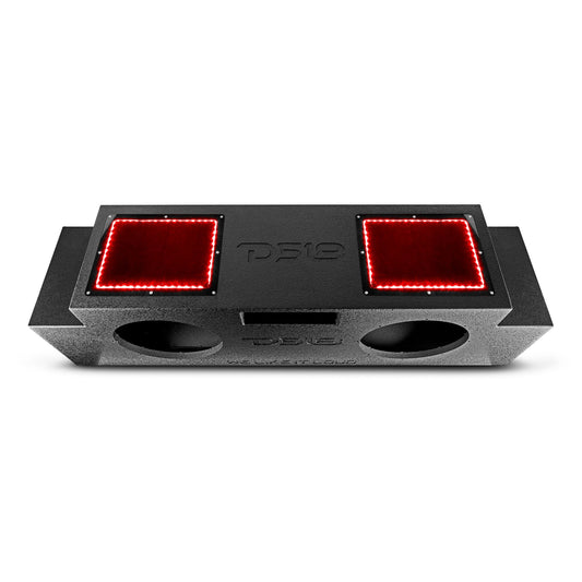 Jeep JKU/JLU Down Firing Subwoofer Enclosure 2 x 12".