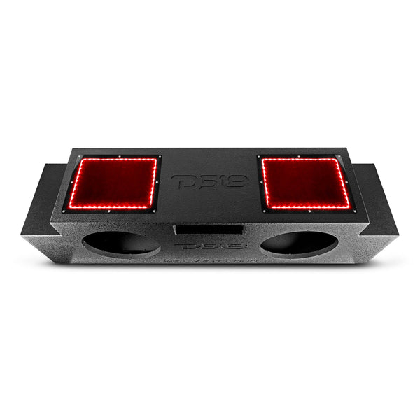 Jeep JKU/JLU Down Firing Subwoofer Enclosure 2 x 12".