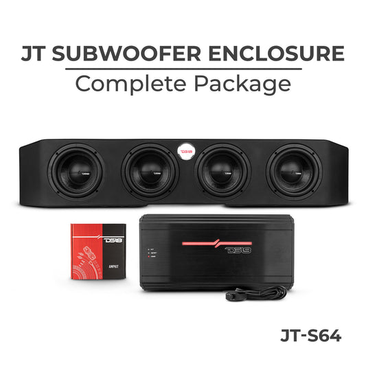 Complete Under Seat Subwoofer Enclosure Package for JT Gladiator Jeeps.