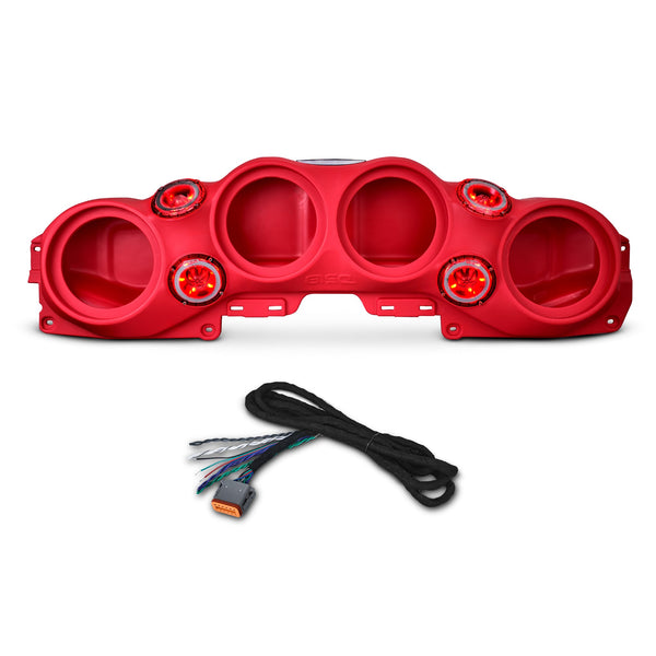 Jeep JL/JLU,JT Overhead Bar System Fits 4 X 8" Speakers (Not Included) and 4 X Tweeters PRO-TW4L and Harness Included.