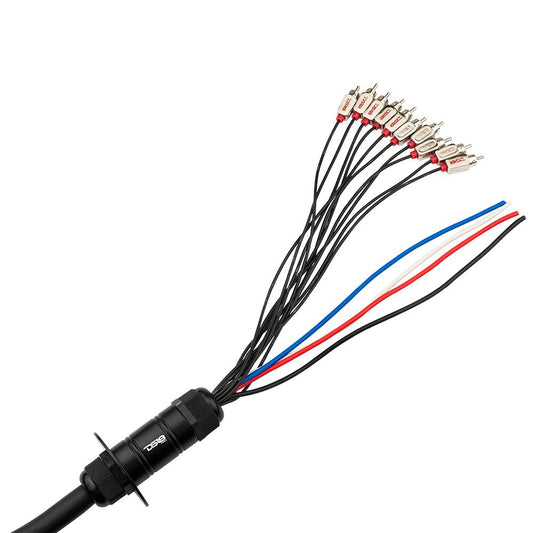 Snake, Medusa 10 Channel RCA and 4 x 12GA OFC Power Wire 30 Feet.