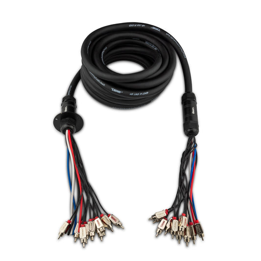 Snake, Medusa 10 Channel RCA and 4 x 12GA OFC Power Wire 30 Feet.