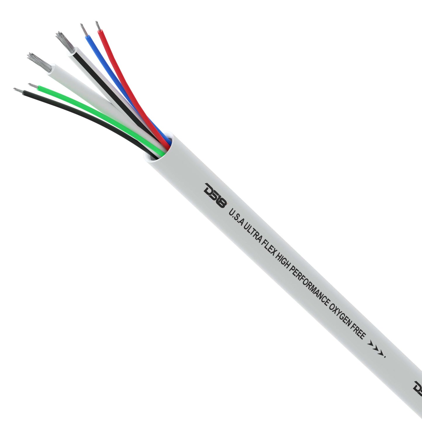 18-GA LED RGB and 16-GA Speaker Wires Marine Grade Tinned 100% Copper OFC -100 Feet