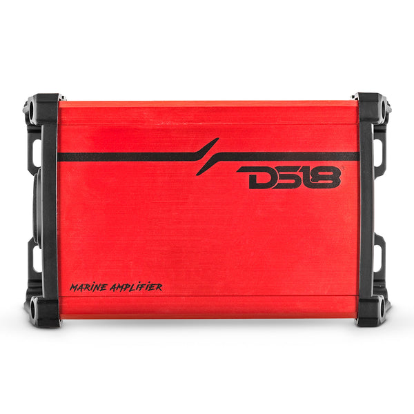 MP 4-Channel Full-Range Class D IP55 Marine and Powersports Amplifier 4 x 40 Watts Rms @ 4-Ohm.