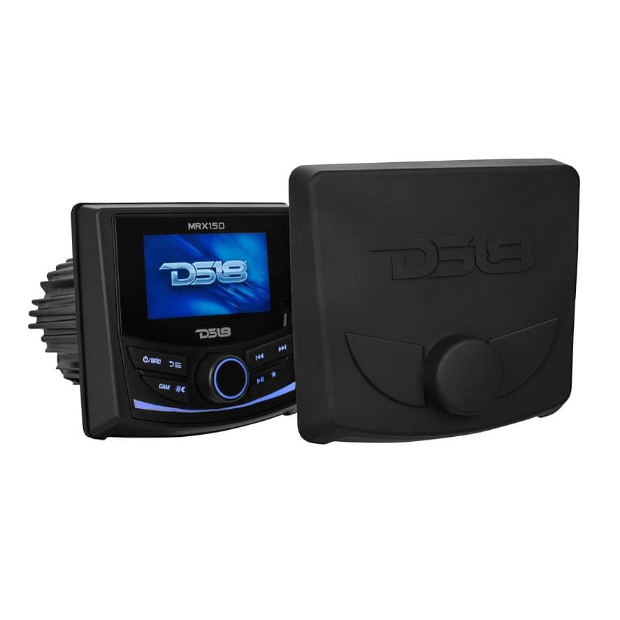 Marine and Powersports Headunit 3" Color TFT screen , 2 Zones, 4 volts Output, BT - MRX150 - product image 1 - AudioSellerz
