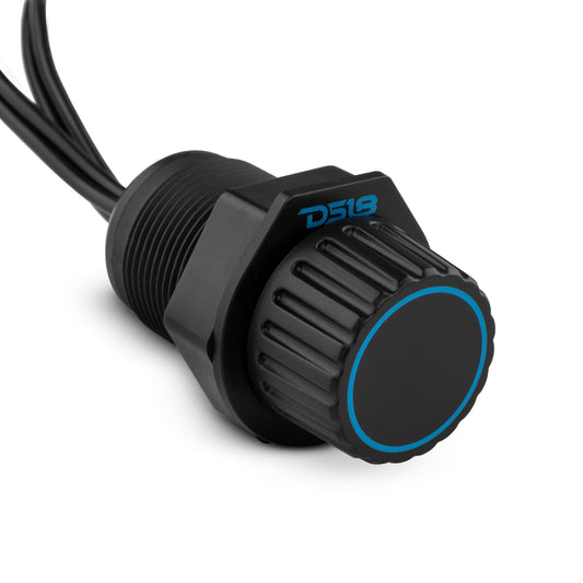 Marine Gain Attenuator (Bass Knob) Compatible With Any Source Unit That Uses RCA.