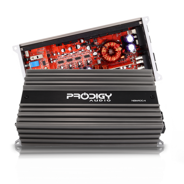 Prodigy Audio NBM100.4 600 Watt 4-Channel Amplifier - Audio Sellerz