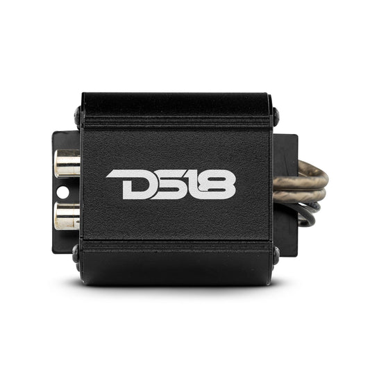 Inline RCA Noise Filter for Car Audio – Noise Reducer with Female RCA Input & Male RCA Output.