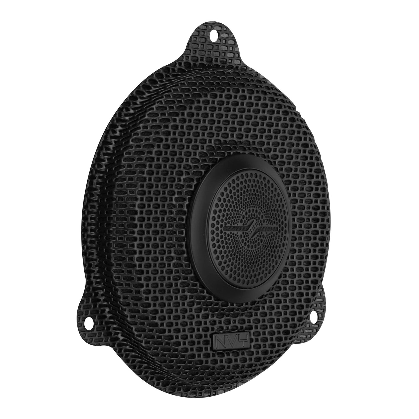 Harley-Davidson Street Glide 2014–2023 Front Stage Audio Upgrade Kit | 6.5" Slim Midrange Speakers + Bullet Tweeter NVY Grilles.